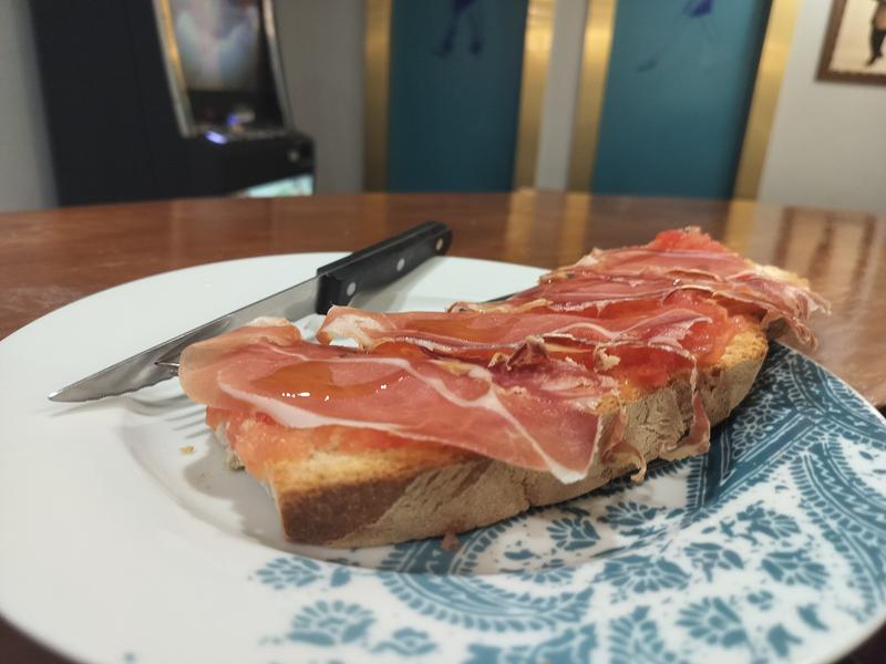 Tosta de Jamón Gran Reserva con Tomate